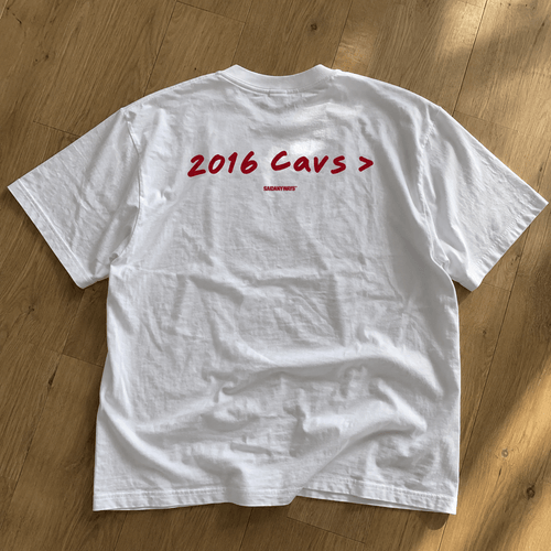 2016 Cavs > Basketball Debate — White Tee - SAIDANYWAYS2016 Cavs > Basketball Debate — White TeeT-ShirtSAIDANYWAYS