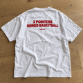 3 Pointers Ruined Basketball — White Tee - SAIDANYWAYS3 Pointers Ruined Basketball — White TeeT-ShirtSAIDANYWAYS