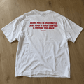 Being Nice Is Overrated Just Find A Good Lawyer & Choose Violence — White Tee - SAIDANYWAYSBeing Nice Is Overrated Just Find A Good Lawyer & Choose Violence — White TeeT-ShirtSAIDANYWAYS