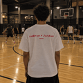 LeBron > Jordan Basketball Debate — White Tee - SAIDANYWAYSLeBron > Jordan Basketball Debate — White TeeT-ShirtSAIDANYWAYS