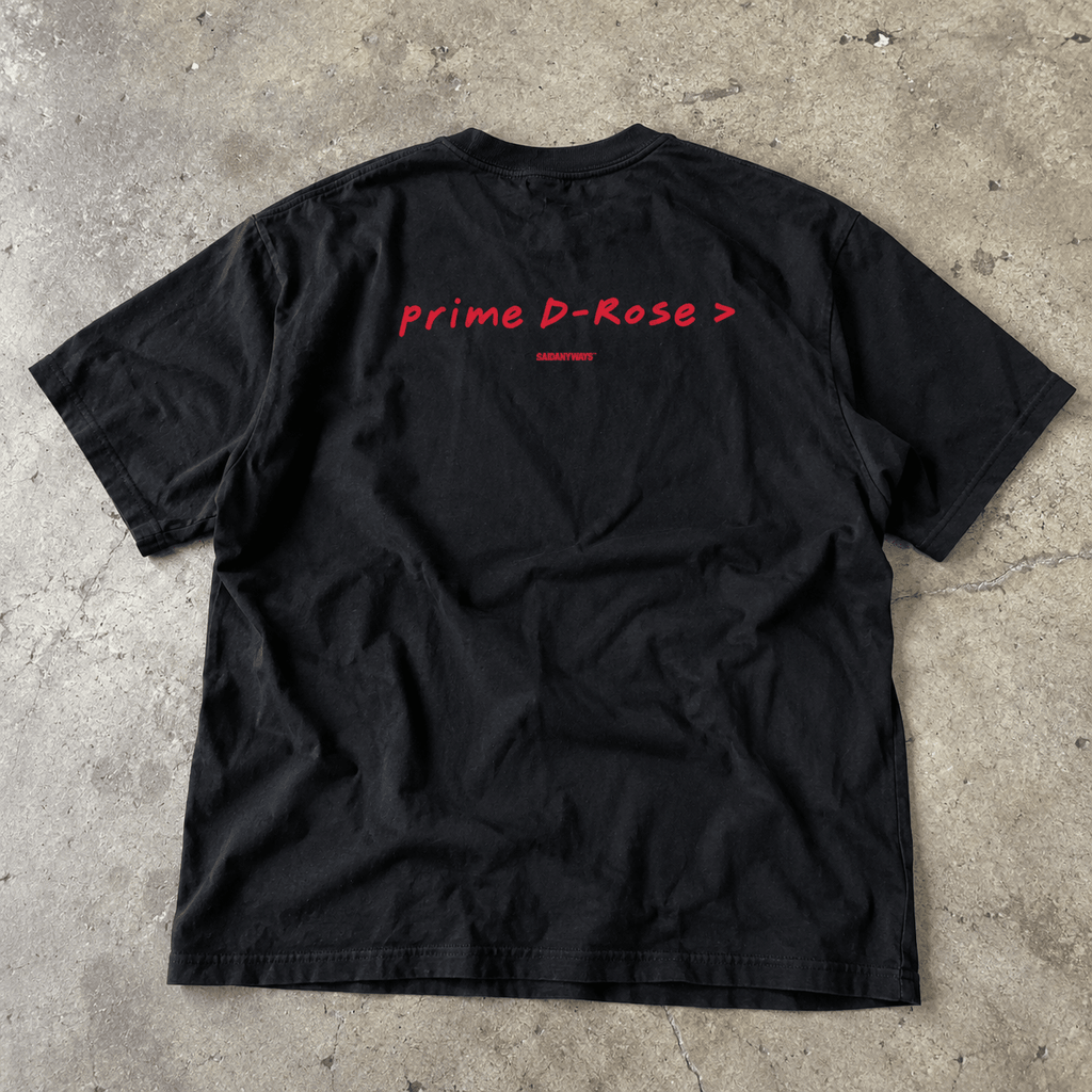 Prime D-Rose > Basketball Debate — Black Tee - SAIDANYWAYSPrime D-Rose > Basketball Debate — Black TeeT-ShirtSAIDANYWAYS