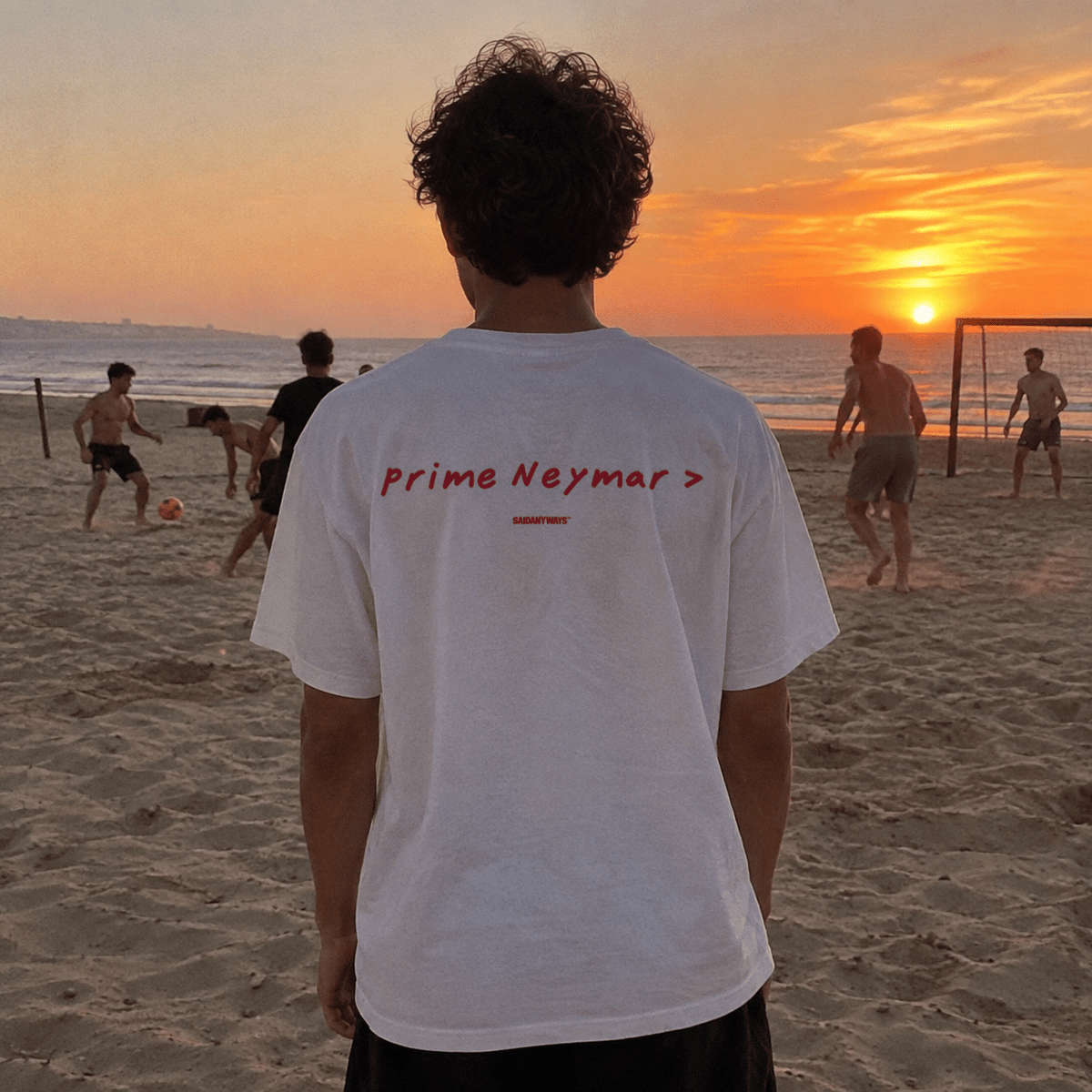 Prime Neymar > Football Debate — White Tee - SAIDANYWAYSPrime Neymar > Football Debate — White TeeT-ShirtSAIDANYWAYS